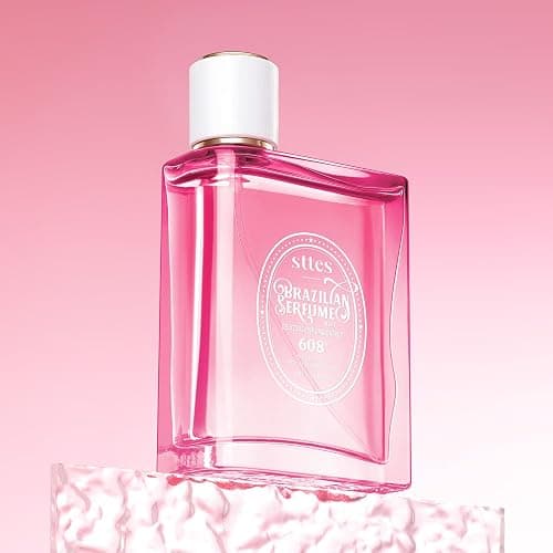 Sttes Perfume 608# (Delicious Pink Dragonfruit) - Eau de Perfume 100ml (3.4fl oz) Fruity and Floral (Vanilla + Jasmine + Red Pitaya) - Image 1
