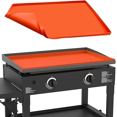 28" Silicone Griddle Mat for Blackstone 28 Inch Grill, Heavy Duty Food Grade Silicone Griddle Cover, Protect Your Grill from Dirt & Rust All Year Round - Image 1