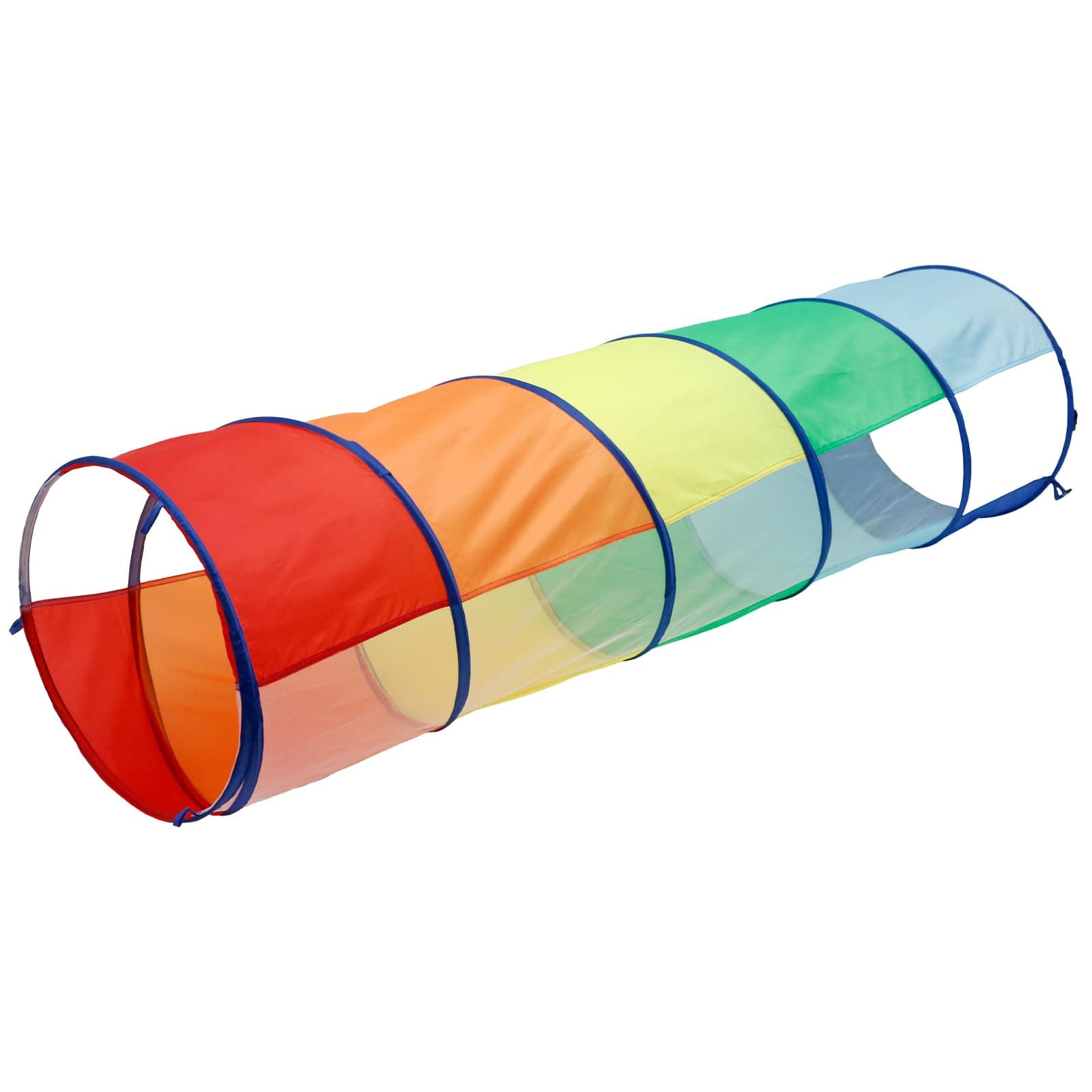 Kids Play Tunnel Tent Foldable Pop Up Tunnel Tent Crawl Tunnel Toy Colorful Playhouse Tent Fort for Baby Infant Children or Dog for BoyGirlIndoor Outdoor for Toddlers - Image 1