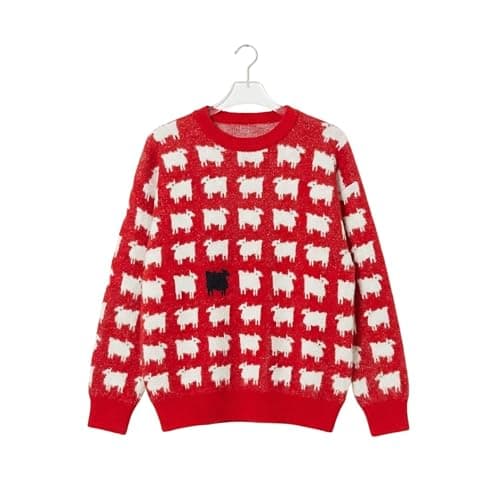 Princess Diana Black Sheep Sweater, Sweater for Christmas, Soft Sweater, Diana's Black Sheep Sweater - Image 1