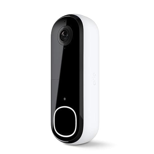 Arlo Video Doorbell 2K (2nd Gen, Latest Release), Wireless or Wired, Package Detection, Person & Vehicle Recognition, 1-Month Secure Plan, 2-Way Audio, Night Vision, Head to Toe Video View - Image 1