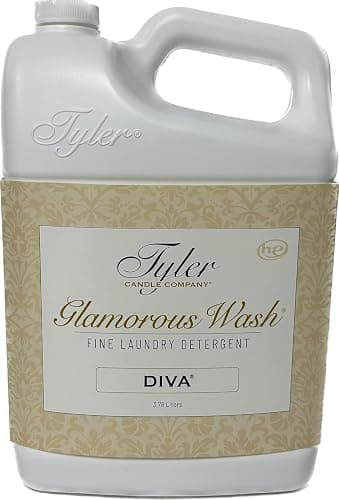 Tyler's Diva Glam Wash Laundry Detergent, Gallon (128 Fl oz) (Pack of 1) ILIOS Packaging. - Image 1