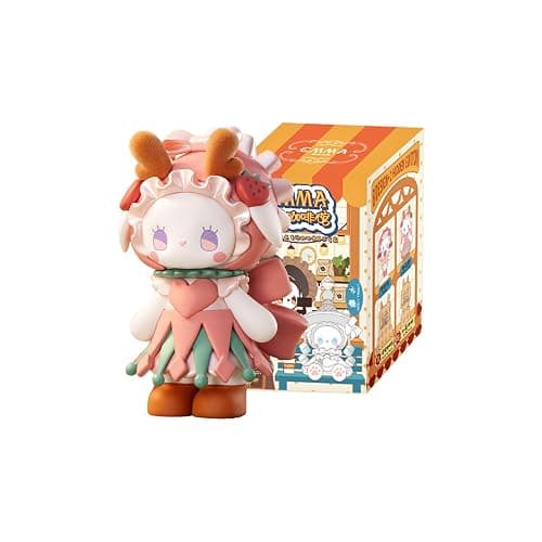 Bahomu Anime Blind Box, Cute Emma Secret Forest Cafe Series PVC Blind Box Figure, 3 Inches Collectable Action Figure for Birthday Gifts - Image 1