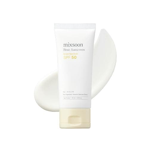 mixsoon Bean Sunscreen-Lightweight Airy Texture SPF 50 Face Sunscreen, No White Cast, Non-Sticky 50ml / 1.69 fl.oz. Korean Glass Skin Care - Image 1