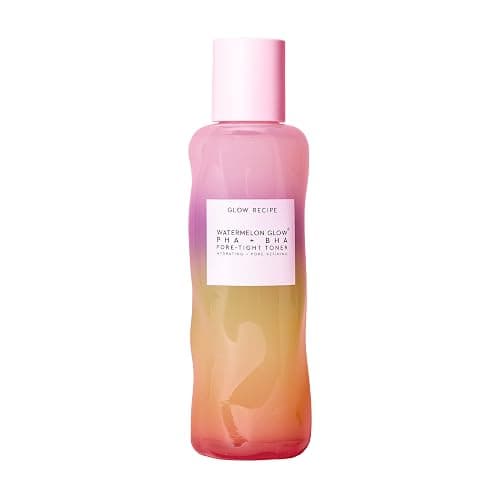 Glow Recipe Watermelon Glow PHA + BHA Pore-Tight Face Toner - PHA Hydrating Toner & BHA Exfoliant with Cactus Water, Cucumber, Tea Tree & Hyaluronic Acid for a Smooth Glow (150ml) - Image 1