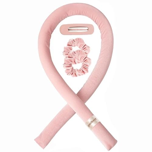 Yanibest Heatless Hair Curler to Sleep in, Overnight Curl Headband for Natural Wavy Curls, No Heat Soft Hair Curler Set with Hair Clip Scrunchies for Styling, No Slip Heatless Curls - Image 1