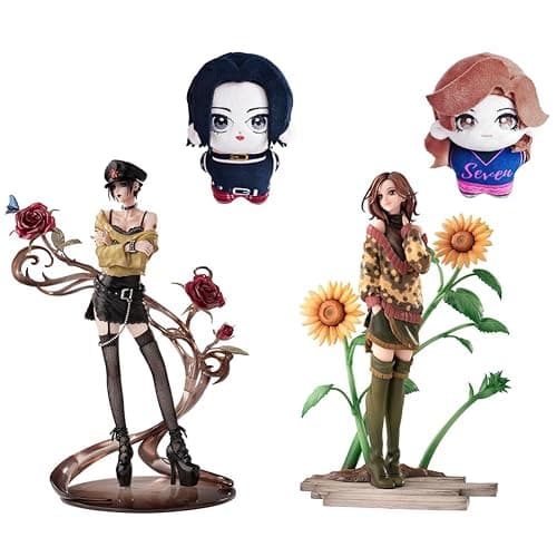 YLQANONG Osaki Nana Plush Figure Komatsu Nana Original Painting Figures+Plushies Osaki Nana Anime Girls Figure Key Bag Pendants for Fans - Image 1