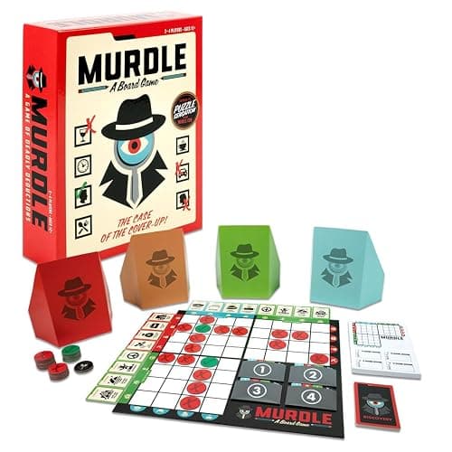 Endless Games Murdle Board Game | Based on The Crime Puzzle Book | Murder Mystery Game for 2-4 Players, Ages 12+ - Image 1