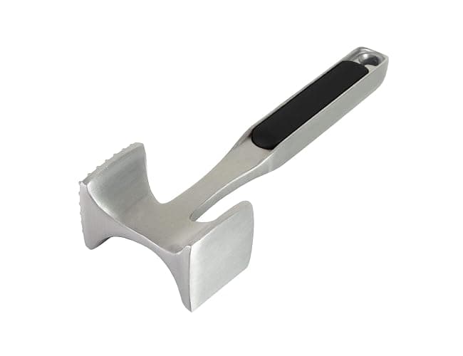 KitchenAid Gourmet Multi Sided Meat Tenderizer for Pounding Meats, Nuts, Shellfish, ect, Hang Hole for Easy Storage, Hand Wash, One Size, Black - Image 1