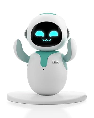ENERGIZE LAB Eilik –Your Desktop Companion Full of Personality with Expressive Animations & Reactions, Touch-Responsive Play, Mini Games, Robot for Adults & Kids - Image 1
