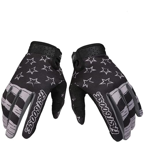 EXCEREY Cycling Gloves Touch Screen Breathable for Outdoor Men Women | Full Finger,Lightweight,Adjustable Wrist Strap,Anti-wear Microfiber,Breathable,Off-road Racing, Mountain Bike, Commuting - Image 1