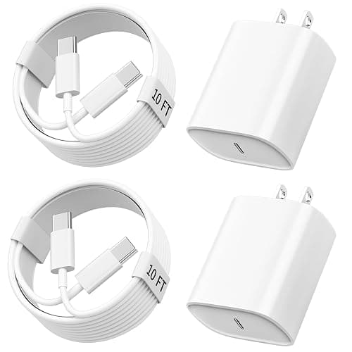 iPhone 17 16 15 Charger Fast Charging, 10 FT Long USB C Charger Cord with 20W Type C Fast Phone Charging Block for iPhone 17/17 Pro/17 Pro max/Air, for iPhone 16 15 Pro Max Plus, iPad, Android - Image 1