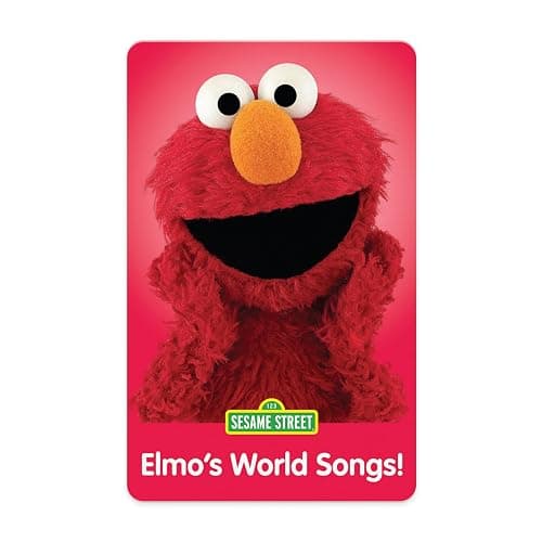 YOTO Sesame Street: Elmo's World Songs! – Kids Musical Card for Use with Player & Mini All-in-1 Audio Device, Screen-Free Listening with Singalong Music for Playtime Parties & Travel, Ages 3+ - Image 1