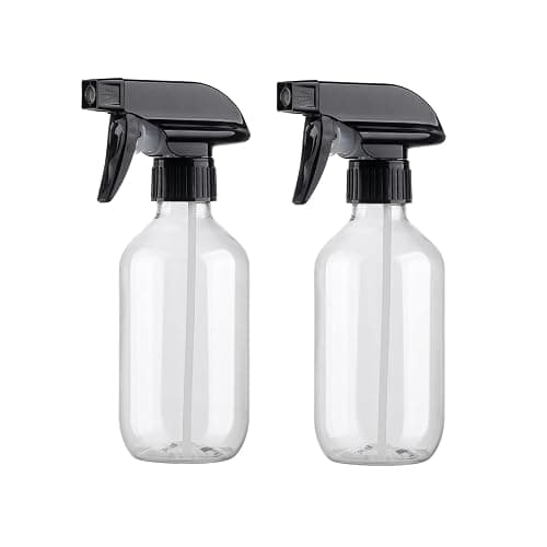 KREMORV Spray Bottles 10oz/300ml Plastic Spray Bottle Empty Refillable Container with Adjustable Head Sprayer, Mist/Stream Water Bottle for Cleaning Products, Plants, Pet Training, Hairstyling - Image 1