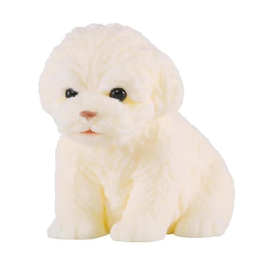 QCROAD SQUISHY Puppy Taba Dog Squishy - Ultra Soft Silicone Dog Squishy, Handmade Stress-Relief Toys for Kids & Adults, Non-Toxic Squeeze Toys for Relaxation & Sensory Play - Image 1