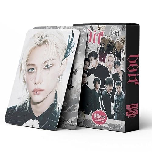 Yuto Stray-Kids Album do it Photocards 55 PCS do it Photo Cards Album do it Photocards lomo Card Gift Lomo Cards Merch for Boys and Girls (95 pcs) - Image 1