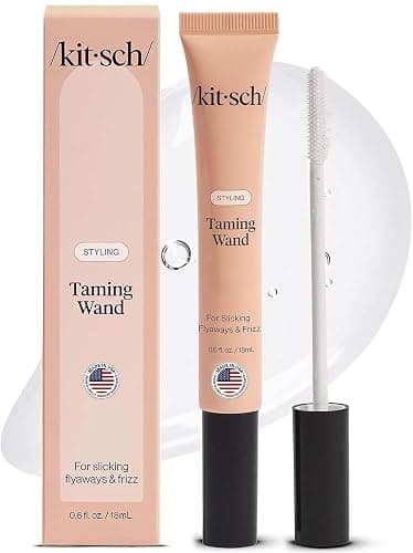 Kitsch Hair Taming Wand - Fly Away Stick For Hair with Biotin, Aloe & Vitamin E | Clear Hair Mascara for Flyaways, Slick Back Style | Travel Size - 18mL - Image 1