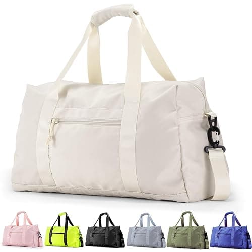 Travel Duffle Bag,Sport Gym Bag for Men And Women with Wet Pocket,Weekender Bag Carry On Tote Bags for Airplane - Image 1