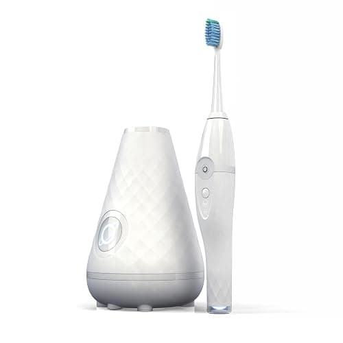 Tao Clean UV Sanitizing Sonic Toothbrush and Cleaning Station, Electric Toothbrush, Dual Speed Setting, White - Image 1