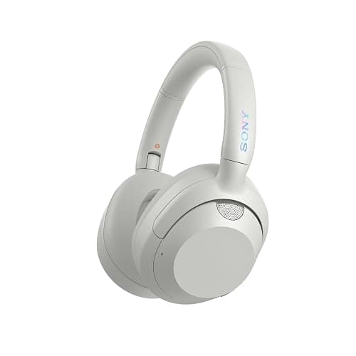 Sony ULT WEAR - Wireless Noise Cancelling Headphones, ULT POWER SOUND, Ultimate Deep Bass, Same Processor as WH-1000XM5, Clear Calls, 30hr Battery, IOS & Android - White - Image 1