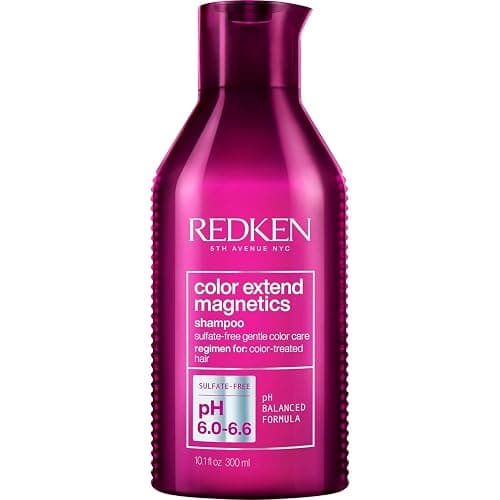 Redken Color Extend Magnetics Shampoo For Color-Treated Hair - Gently Cleanses & Protects Color, With Amino Acid, Sulfate-Free Shampoo - Image 1