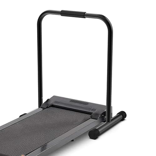 Handle Bar for Walking Pad Only, Compatible with Walking Pad 19.7'' Wide, Adjustable Handrail Height (Max 37.4''), Non-Slip Feet, Easy to Assemble, Stable Design, Black - Image 1