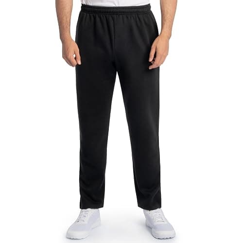 Fruit of The Loom Mens Eversoft Fleece Open Bottom Sweatpants with Pockets, Relaxed Fit, Moisture Wicking, Breathable - Image 1