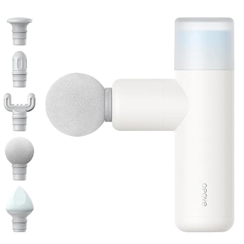 opove M3 Mini Massage Gun for Back Pain Relief, with Facial Mode, 7mm Amplitude, 4 Vibration Levels Ultralight Portable and Rechargeable Fascia Gun Active Recovery Women Presents - Image 1