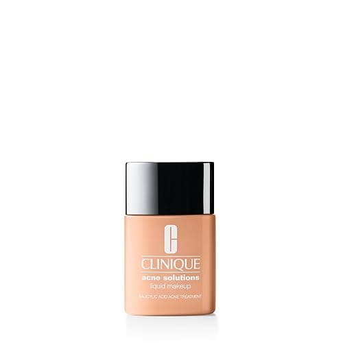 Clinique Acne Solutions Liquid Foundation Makeup With Salicylic Acid For Dry Combination to Oily Skin Types | Medium Coverage, Natural Matte Finish - Image 1