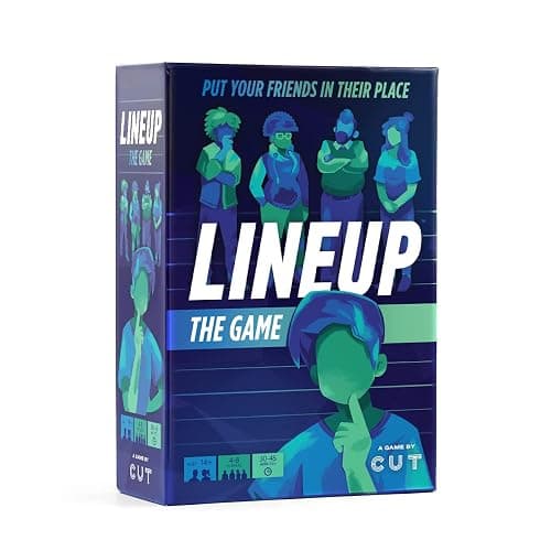 Lineup: The Card Game by Cut - Social Guessing Game with Fun Questions & Conversation Starters - Perfect Adult Card Game for Partys and Game Night - Image 1