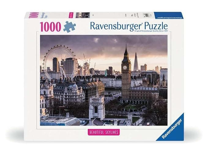 Ravensburger Beautiful Skylines - London - 1000 Piece Jigsaw Puzzle | Iconic Cityscape | Precision Fit | Premium Quality Printing - Image 1