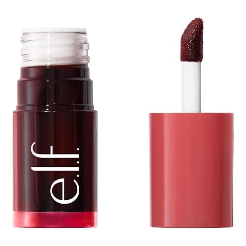 e.l.f. Sheer For It Blush Tint, Multi-Use, Long-Lasting Lip & Cheek Makeup, Creates A Natural Flush Finish, Vegan & Cruelty-Free, Cherry Cola - Image 1