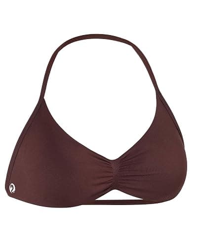 AUROLA Influence Strappy Bra Sports Bras for Women, Backless Padded Impact Strappy Bra Workout Gym Yoga with Removable Cups - Image 1