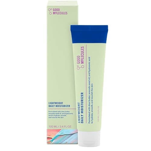 Good Molecules Lightweight Daily Moisturizer - Non-Greasy Face Moisturizer with Shea Butter and Hyaluronic Acid for Deep Hydration - Face Lotion, Skin Care for Face - Image 1