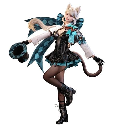 KIRA KIRA Lynette Cosplay Costumes with Hat Doki SR Game Genshin Impact Fontaine Lynette Cute Cosplay Costume for Halloween - Image 1