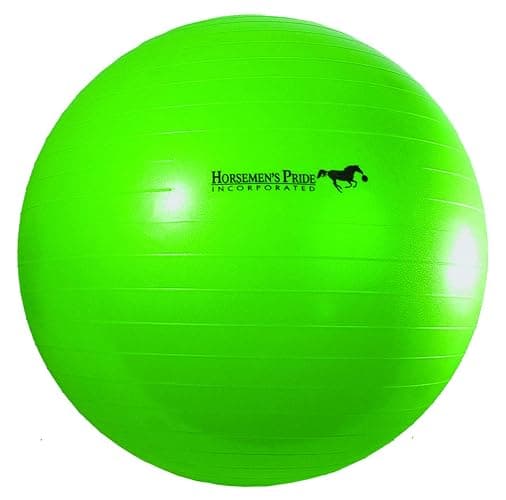 Horsemen's Pride 40-Inch Mega Ball for Horses, Green - Image 1