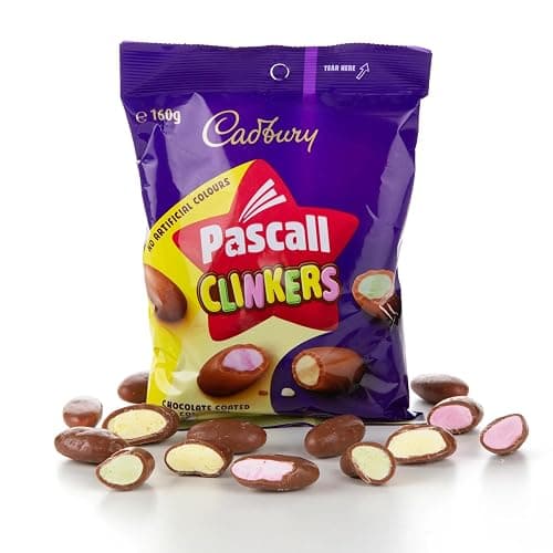 CARIANS Smooth Milk Chocolate Coated Crunchy Candy Pieces, Chocolate Covered Candy, Fun and Colorful Surprise Center, 5.64oz - Image 1
