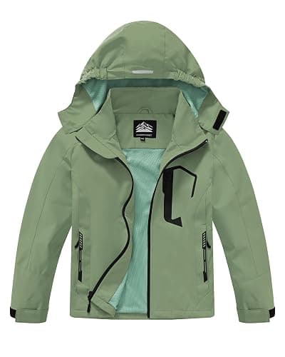 Kids' Lightweight Waterproof Windbreaker