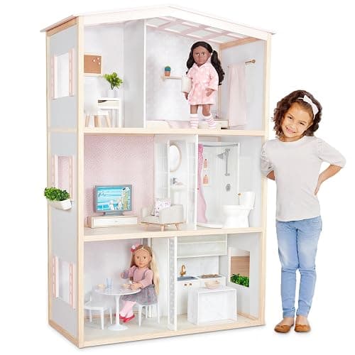 Our Generation – 18-Inch Doll Accessories – Dollhouse Playset – Movable Furniture Pieces – Bedroom, Kitchen, Bathroom & More – Pretend Play 3+ Years– Sweet Home - Image 1