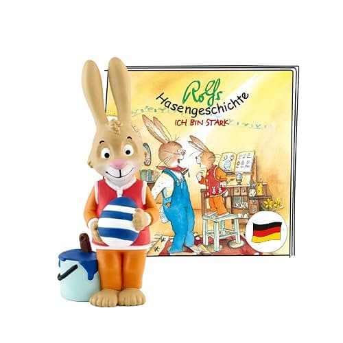 tonies Hörfiguren für Toniebox, Rolf Zuckowski – Rolfs Hasengeschichte, Oster-Hörbuch mit Liedern für Kinder ab 4 Jahren, Spielzeit ca. 40 Minuten - Image 1