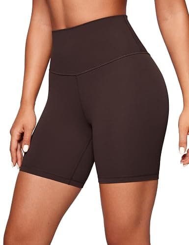 CRZ YOGA Butterluxe Biker Shorts 6" | Extremely Soft, Gentle Compression, Yoga, High Waisted, for Women - Image 1
