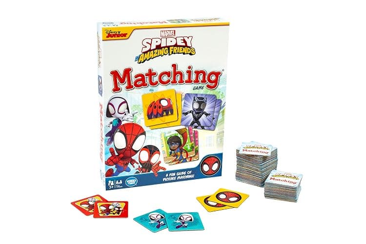 Wonder Forge Marvel Spidey and His Amazing Friends Matching Game - Memory Game for Kids Ages 3+ - Educational Fun for Toddler Boys and Girls - Image 1