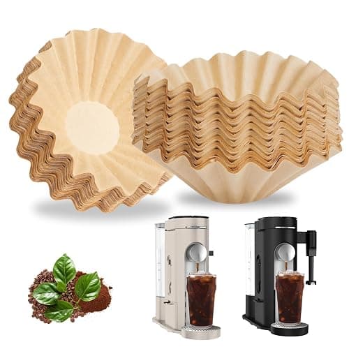 Disposable Coffee Paper Filter, 150 PCS Unbleached Coffee Filters Compatible with Ninja Pod & Grounds Specialty Single-Serve Coffee Maker, Paper Filters for Ninja PB051 PB041 Coffee Maker - Image 1