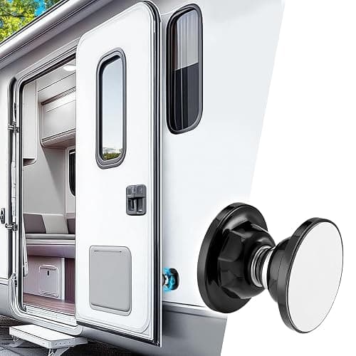 PAMASE Strong Magnetic RV Door Holder, 1 Pack | Keep Doors Open in Breeze, Easy to Install, with Adhesives & Screws, Sturdy Catch Stopper for Camper/Trailer RV Accessories - Image 1