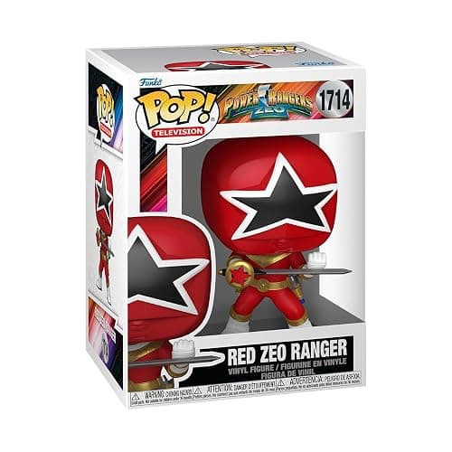 Funko Pop! TV: Power Rangers Zeo - Red Zeo Ranger - Collectable Vinyl Figure - Gift Idea - Official Merchandise - Toys for Kids & Adults - TV Fans - Model Figure for Collectors and Display - Image 1