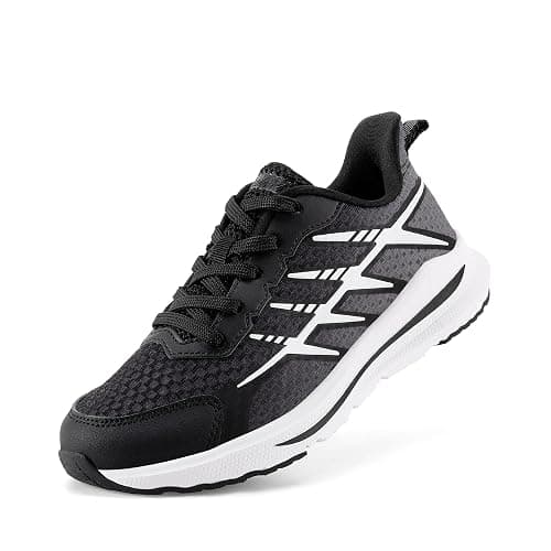 DREAM PAIRS Boys Girls Shoes Kids Tennis Athletic Running Footwear Lace Up Walking DuraPlay Breathable Lightweight Sneakers for Little/Big Kid - Image 1