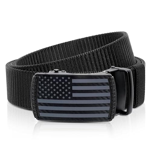 American Flag Ratchet Belt