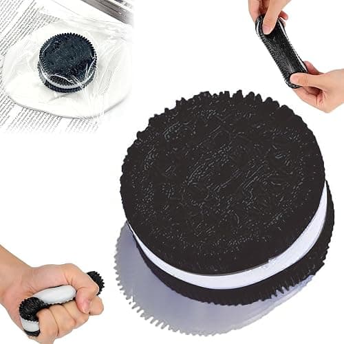 Handmade Silicone Stress Relief Squishy Toy,Stress Relief Toys,Funny Stress Reliefs Toy,Ultra Soft Decompression Venting Toys,Suitable for Relieving(Black) - Image 1