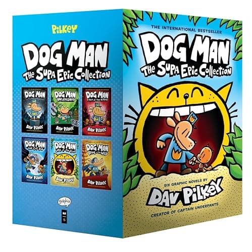 Dog Man: The Supa Epic Collection: From the Creator of Captain Underpants (Dog Man #1-6 Box Set) - Image 1