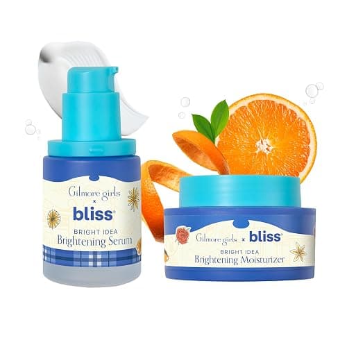 Gilmore Girls x Bliss Bright Idea Vitamin C Skincare Duo with Brightening Serum for Dark Spots and Brightening Plumping Daily Moisturizer - Image 1